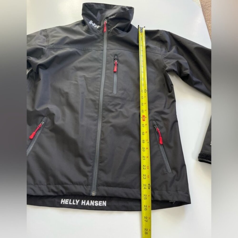 Helly Hansen Men Crew Jacket Size Small Black - image 7
